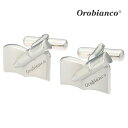 【Orobianco】ペンモチーフカフスカフス ボタン カフスボタン 可愛い 結婚式 プレゼント 就職祝い 葬式 シンプル アクセサリー メンズ フォーマル 男...