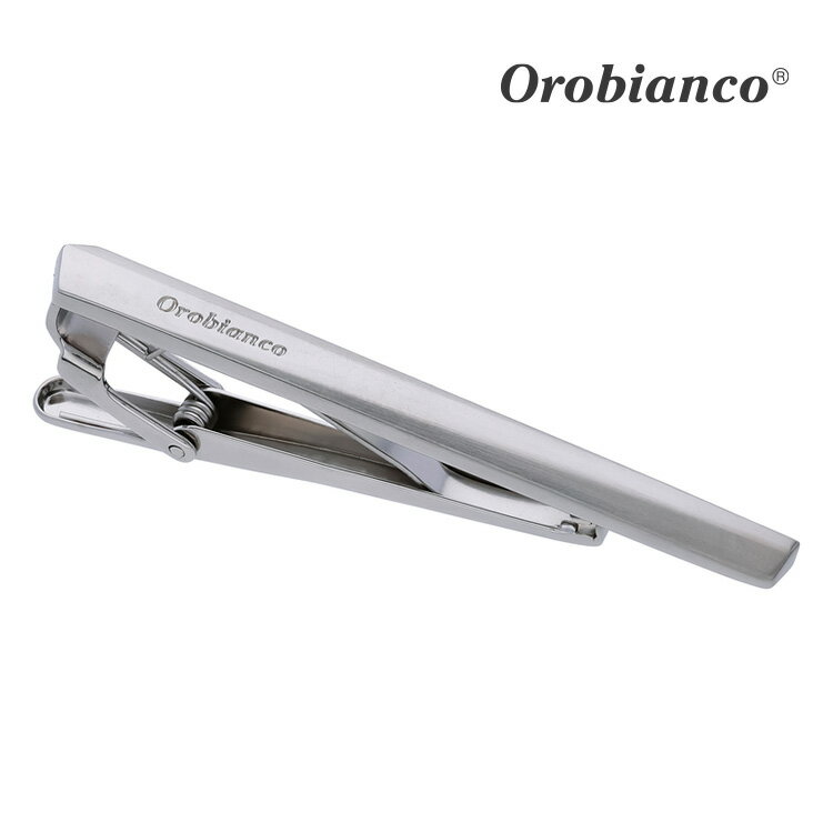 【Orobianco】ペンタゴンプレートロゴタイピン可愛い ネクタイピン 結婚式 卒業式 就活 プレゼント 就職祝い 葬式 タイピン シンプル アクセサリー メ...