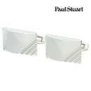 【Paul Stuart】コーナーストライプカフスカフス ボタン カフスボタン 可愛い 結婚式 プレゼント 就職祝い 葬式 シンプル アクセサリー メンズ フォ...