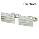 【Paul Stuart】ダイアヤゴナルスリーストライプカフスカフス ボタン カフスボタン 可愛い 結婚式 プレゼント 就職祝い 葬式 シンプル アクセサリー ...