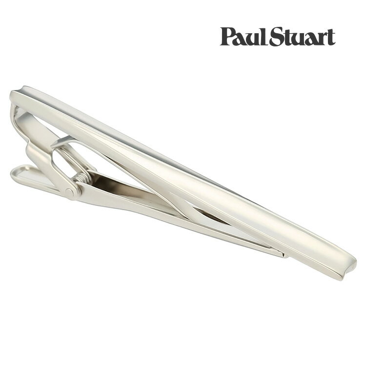 【Paul Stuart】ツイストシェイプタイピン可愛い ネクタイピン 結婚式 卒業式 就活 プレゼント 就職祝い タイピン シンプル アクセサリー メンズ フォーマル 男性 スーツ アクセサリー アクセ Paul Stuart ポールスチュアート ポール・スチュアート ポール スチュアート