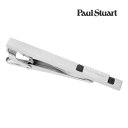 【Paul Stuart】ブランドロゴダブルオニキスタイピン 真鍮xオニキス ネクタイピン 結婚式 就活 プレゼント 就職祝い タイピン シンプル アクセサリー...