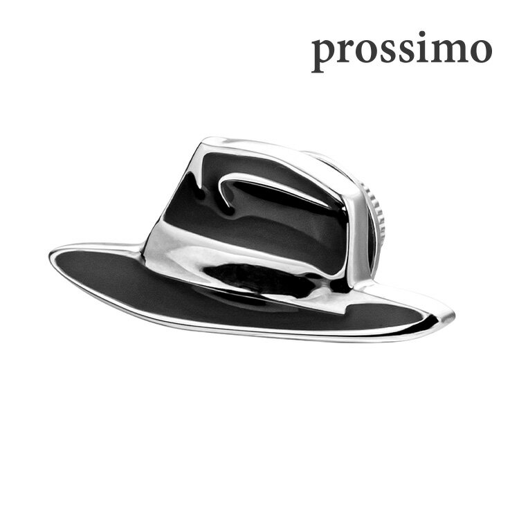 【prossimo】ハットモチーフピンズピンズ ピンバッジ 飾り 方 男の子 ブランド おしゃれな 付け方 誕生日 ギフト プレゼント 就職祝い シンプル アク...