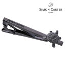 【SIMON CARTER】トータスタイピン ネクタイピン 結婚式 プレゼント 就職祝い タイピン シンプル アクセサリー メンズ フォーマル 男性 スーツ ア...