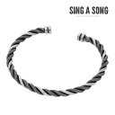 【SING A SONG】ロールストリングバングル バングル ブレスレット 可愛い プレゼント シンプル アクセサリー メンズ 男性 レディース 女性 ギフト ギター 弦 ストリングス SING A SONG シング ア ソング(4)