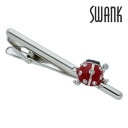 【SWANK】【スワンク】テントウムシタイピン可愛い ネクタイピン 結婚式 卒業式 就活 プレゼント 就職祝い 葬式 タイピン シンプル アクセサリー メンズ ...