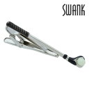 【SWANK】【スワンク】ゴルフドライバータイピン可愛い ネクタイピン 結婚式 卒業式 就活 プレゼント 就職祝い 葬式 タイピン シンプル アクセサリー メン...