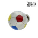 【SWANK】【スワンク】サッカーボールピンズピンズ ピンバッジ 飾り 方 男の子 ブランド おしゃれな 付け方 誕生日 ギフト プレゼント 就職祝い シンプル アクセサリー メンズ フォーマル 男性 SWANK スワンク ゴルフ