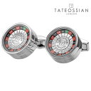 【TATEOSSIAN】ルーレットカフスカフス ボタン カフスボタン 可愛い 結婚式 プレゼント 就職祝い 葬式 シンプル アクセサリー メンズ フォーマル 男...