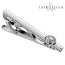 【TATEOSSIAN】【WEB限定】地球儀モチーフタイピン可愛い ネクタイピン 結婚式 卒業式 就活 プレゼント 就職祝い 葬式 タイピン シンプル アクセサ...