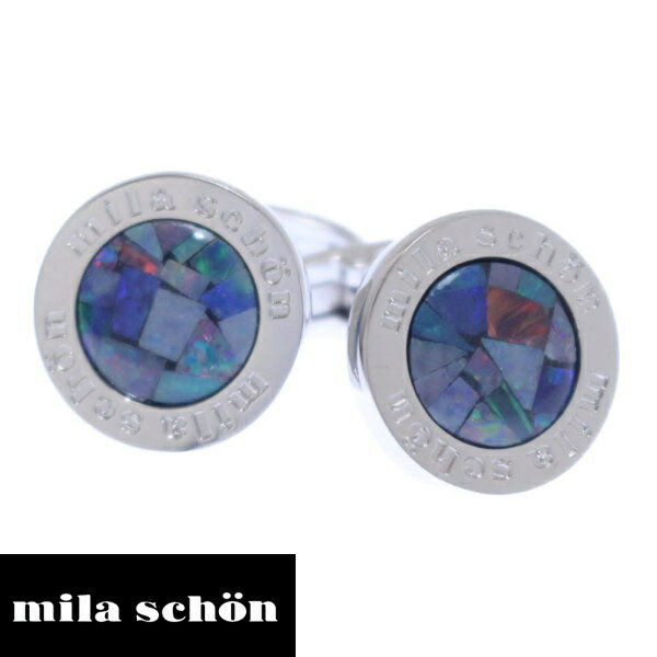 モザイク オパール mila schon ミラ ショーン カフス カフスボタン ブランド スーツアクセサリー専門店 プレゼント プチギフト おしゃれ カフスマニアのサムネイル