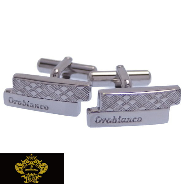 Orobianco オロビアンコ カフス カフスボタン チェック ORC184 ブランド メンズ 日本製 スーツアクセサリー専門店 父の日 ギフトにも 誕生日 ...