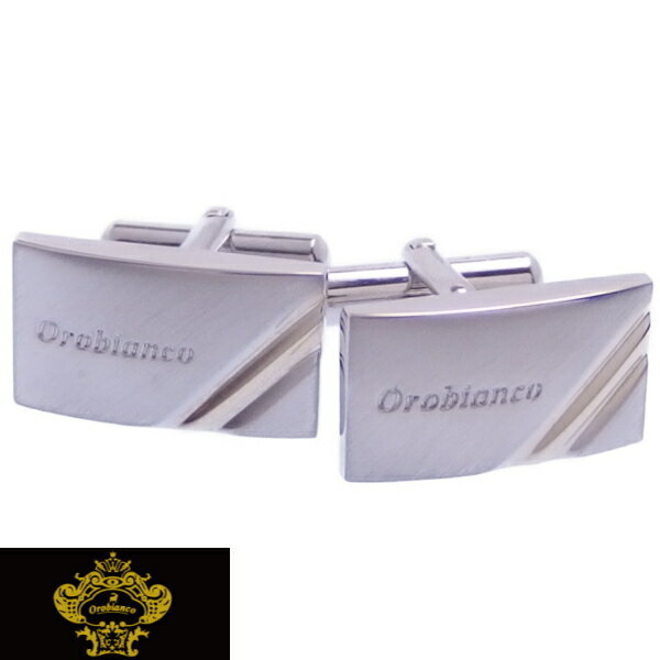 Orobianco オロビアンコ カフス カフスボタン ツートーン ORT162 ブランド メンズ 日本製 スーツアクセサリー専門店 父の日 ギフトにも 誕生日...
