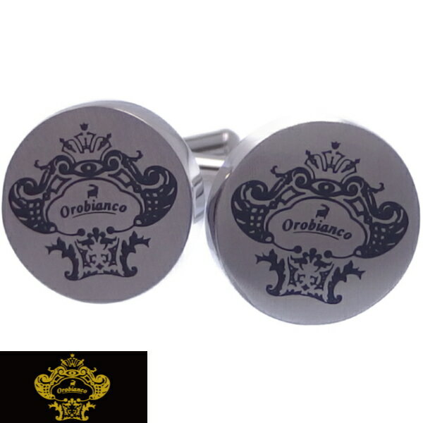 Orobianco オロビアンコ カフス カフスボタン シルバー ORC251A ブランド メンズ 日本製 スーツアクセサリー専門店 父の日 ギフトにも 誕生日...
