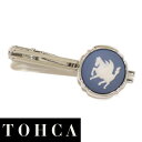 ネクタイピン ブランド 取寄品 陶華 TOHCA シルバー ラウンド ペガサス ブルー タイピン ネクタイピン プレゼント プチギフト おしゃれ カフスマニア