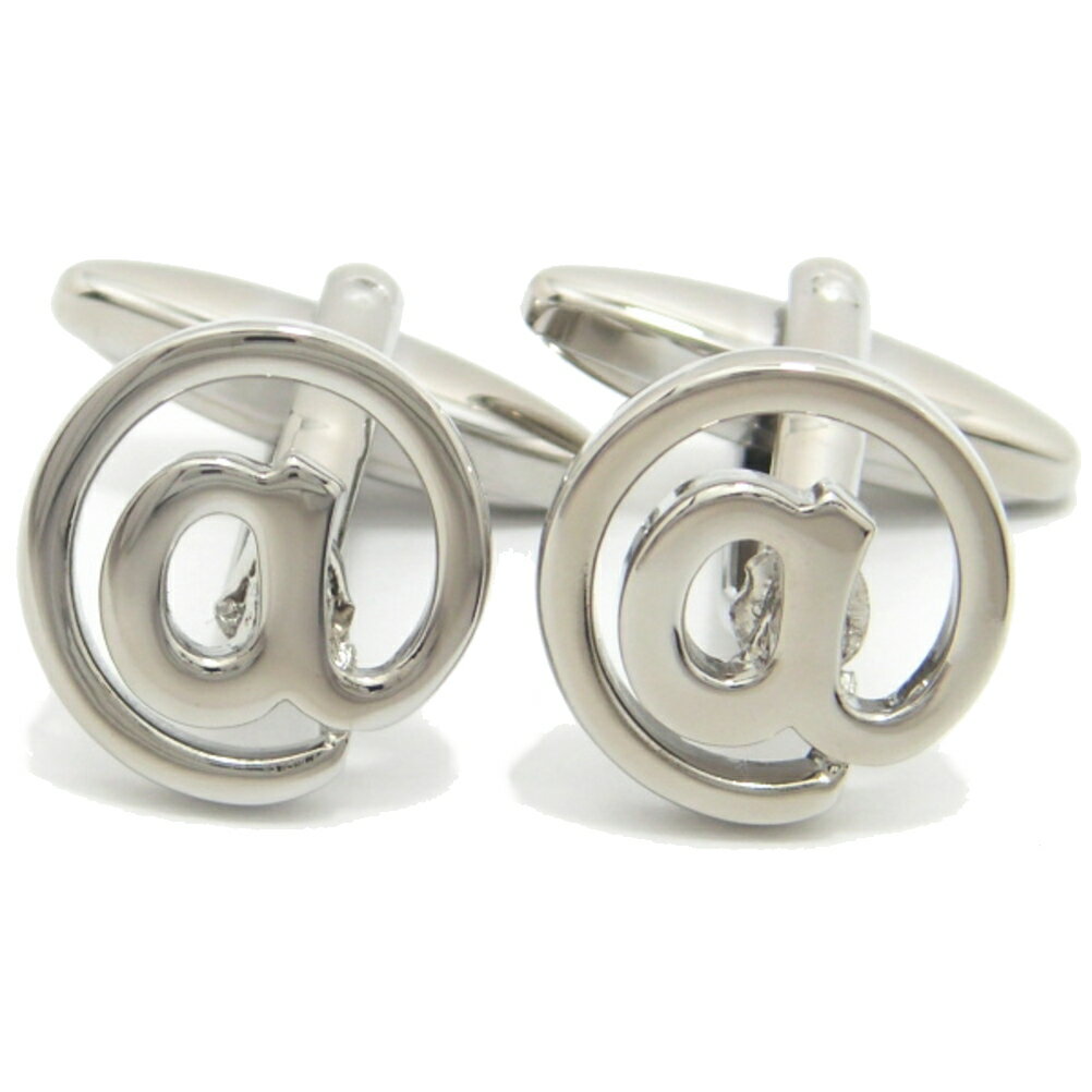 アットマーク＠ カフス カフスボタン カフリンクス cufflinks cuffs メンズ 男性 ユニーク おもしろ 面白 面白い リアルな スーツアクセサリー専門店 父の日 ギフトにも 誕生日 プレゼント プチギフト おしゃれ カフスマニア