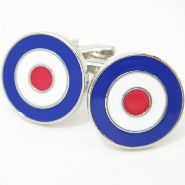 LockOn カラフルな三円重の的カフス カフスボタン カフリンクス cufflinks cuffs メンズ 男性 スーツアクセサリー専門店 父の日 ギフトにも...