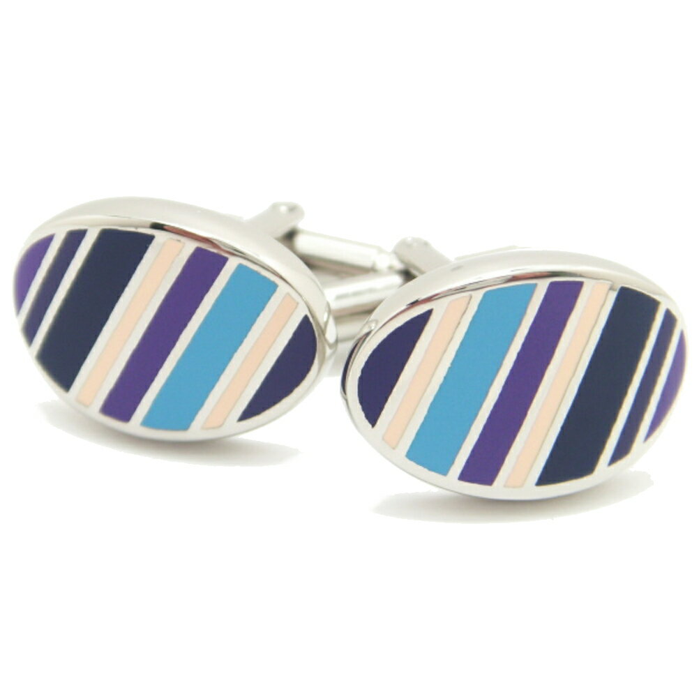 ブルー系マルチボーダー カフス カフスボタン カフリンクス cufflinks cuffs メンズ 男性 スーツアクセサリー専門店 父の日 ギフトにも 誕生日 ...