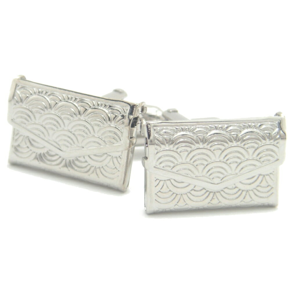 パカッと開くレターケース カフス カフスボタン カフリンクス cufflinks cuffs メンズ 男性 ユニーク おもしろ 面白 面白い 機能付 スーツアク...