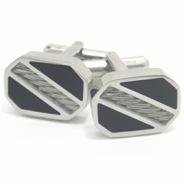 アウトレット ハードボイルド 黒ライン カフス カフスボタン カフリンクス cufflinks cuffs メンズ 男性 誕生日パーティー 結婚式 スーツアクセ...