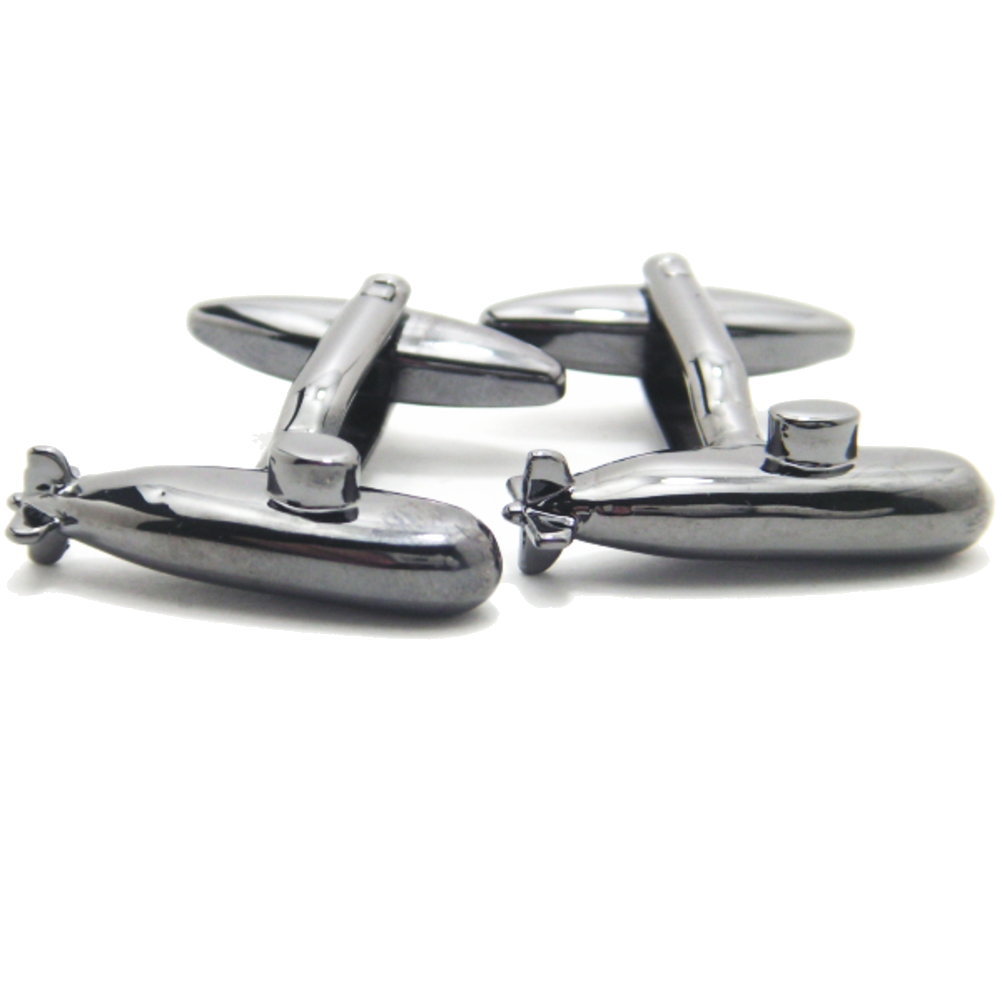 丸みが可愛いけれど潜ったり沈んだり泳ぎが有能なんですカフス ユニーク おもしろ 面白 面白い 乗り物 スーツアクセサリー専門店 誕生日 プレゼント プチギフト ...