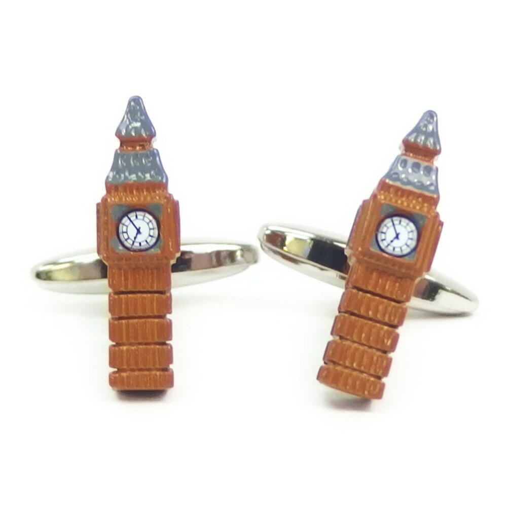 ロンドンの象徴ビッグ ベン カフス カフスボタン カフリンクス cufflinks cuffs メンズ 男性 結婚式 ユニーク おもしろ 面白 面白い リアルな...