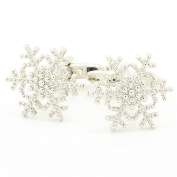 自然の芸術品 雪の結晶カフス カフスボタン カフリンクス cufflinks cuffs メンズ 男性 結婚式 ユニーク おもしろ 面白 面白い リアルな スー...