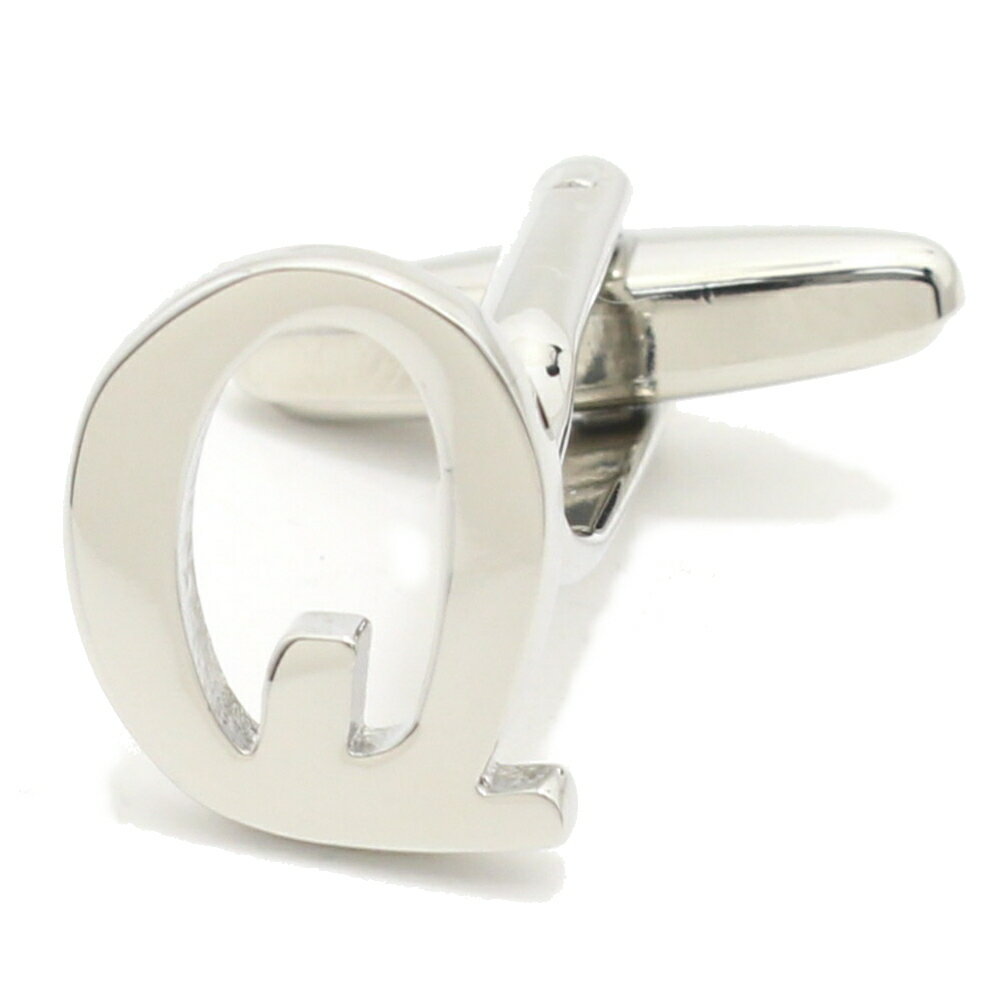 バラ売り シルバー アルファベット Q カフス カフスボタン カフリンクス cufflinks cuffs メンズ 男性 結婚式 ユニーク おもしろ 面白 面白...