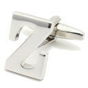 バラ売り シルバー アルファベット Z カフス カフスボタン カフリンクス cufflinks cuffs メンズ 男性 結婚式 ユニーク おもしろ 面白 面白...