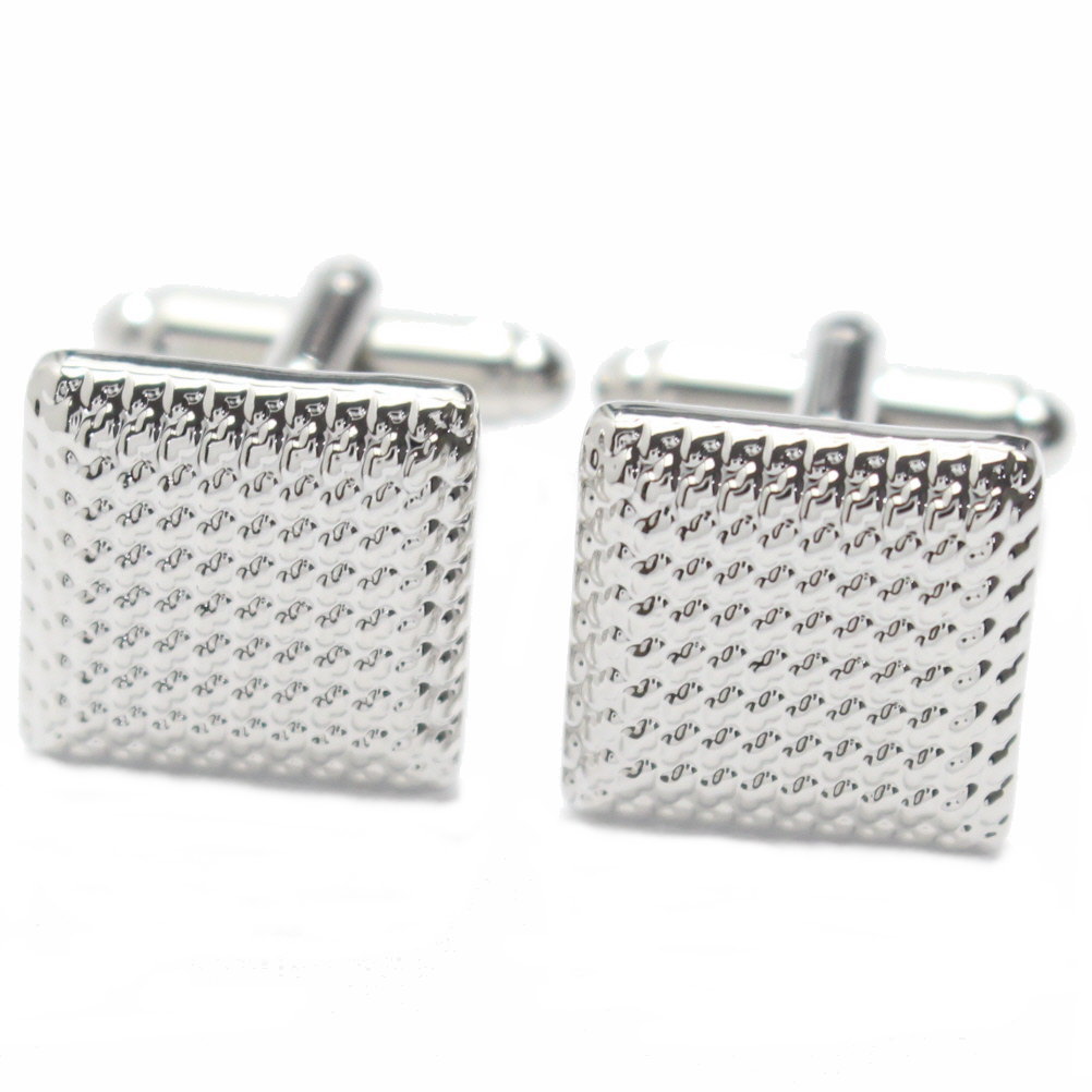 シルバー シンプルデザイン カフス カフリンクス カフスボタン メンズジュエリー アクセサリー 贈り物 ギフト パーティー 結婚式 オシャレ シルバー スーツア...