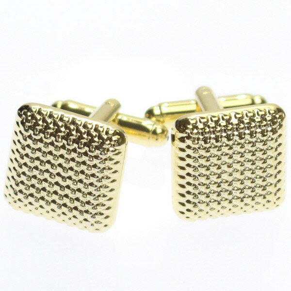 スクエア シンプルデザイン ゴールド カフス カフリンクス カフスボタン 披露宴 お洒落 ゴールド スーツアクセサリー専門店 誕生日 プレゼント プチギフト お...