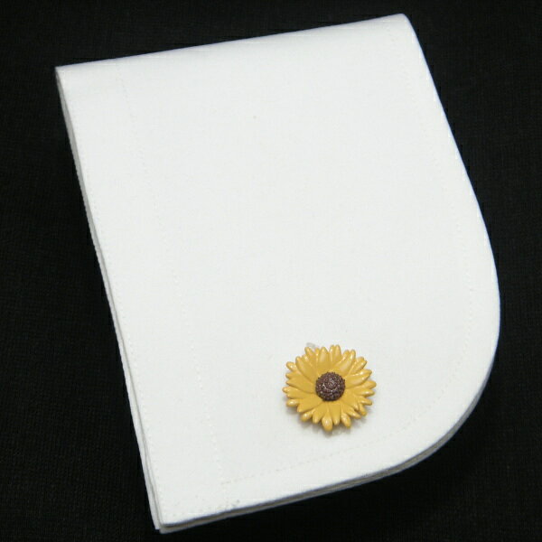 【楽天1位】 袖に花 華を ひまわりカフス カフスボタン カフリンクス cufflinks cuffs メンズ 男性 ユニーク おもしろ 面白 面白い 動物 植物シリーズ スーツアクセサリー専門店 父の日 ギフトにも 誕生日 プレゼント プチギフト おしゃれ カフスマニアの商品画像 3