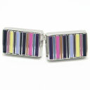 ピンク マルチボーダー ストライプ カフス カフスボタン カフリンクス cufflinks cuffs メンズ 男性 スーツアクセサリー専門店 父の日 ギフトにも 誕生日 プレゼント プチギフト おしゃれ カフスマニア