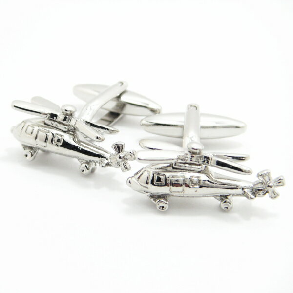 働き者ヘリコプター カフス カフスボタン カフリンクス cufflinks cuffs メンズ 男性 ユニーク おもしろ 面白 面白い 乗り物 スーツアクセサリ...