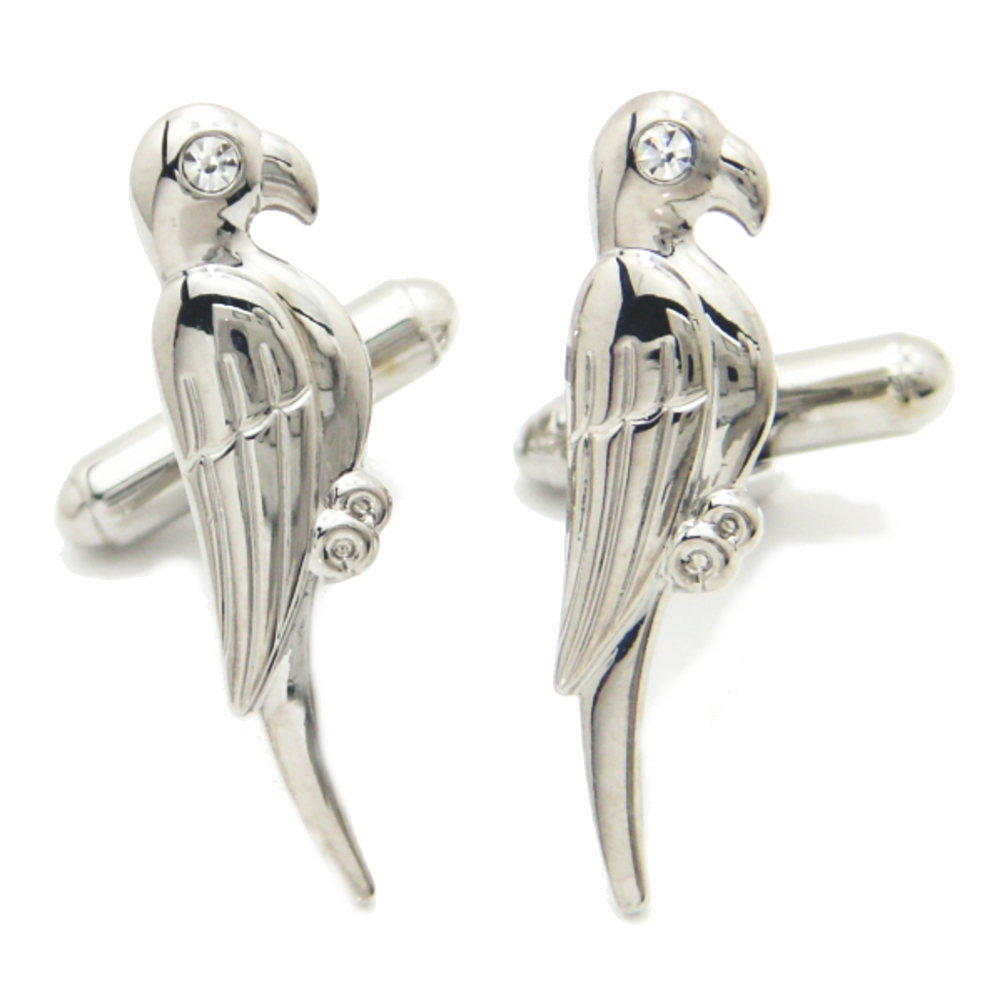 ちょこんと止まり木瞳キラリのインコカフス カフスボタン カフリンクス cufflinks cuffs メンズ 男性 結婚式 ユニーク おもしろ 面白 面白い 動...