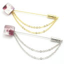 全4種 ムラーノ ベネチアンガラス パープルのラペルピン ラペルブローチ ラペルピン 誕生日 贈り物 プチギフト スーツアクセサリー専門店 誕生日 プレゼント ...