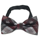 蝶ネクタイ メンズ 結婚式 新郎 ワンタッチ レッドチェック ワンポイント ボウタイ スーツアクセサリー専門店 父の日 ギフトにも 男性 誕生日 プレゼント プ...