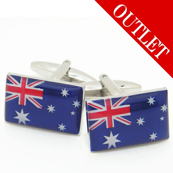 アウトレット Good dayオーストラリア国旗 カフス カフスボタン カフリンクス cufflinks cuffs メンズ 男性 スーツアクセサリー専門店 父...