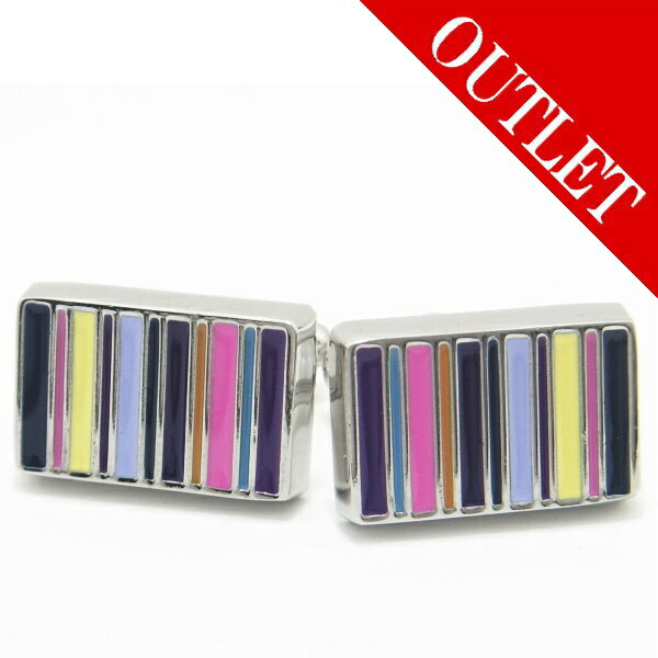 アウトレット ピンク マルチボーダー ストライプ カフス カフスボタン カフリンクス cufflinks cuffs メンズ 男性 結婚式 スーツアクセサリー専...