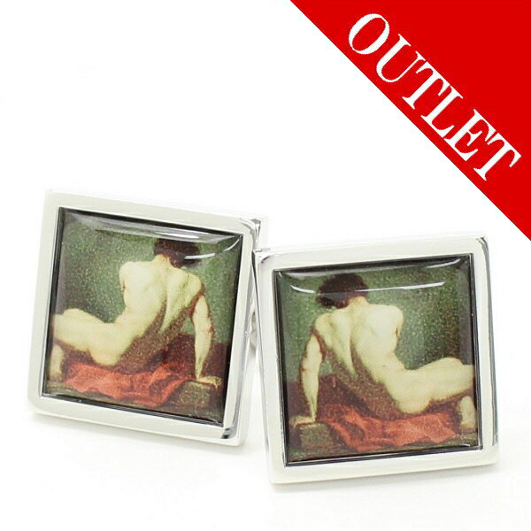 アウトレット SoniaSpencer patroclesの絵画カフス カフリンクス カフスボタン 披露宴 お洒落 スーツアクセサリー専門店 誕生日 プレゼント...