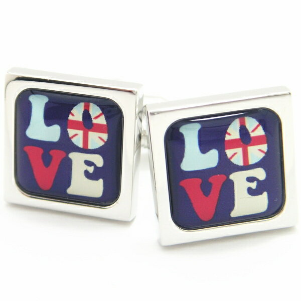 SoniaSpencer カラフルな英国LOVE カフス カフスボタン カフリンクス cufflinks cuffs メンズ 男性 披露宴 お洒落 スーツアクセ...