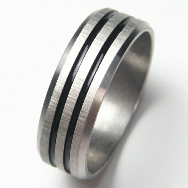 ネクタイリング シルバー×ブラックラインのタイリング 誕生日 贈り物 結婚式 使い方 オシャレ シル ...