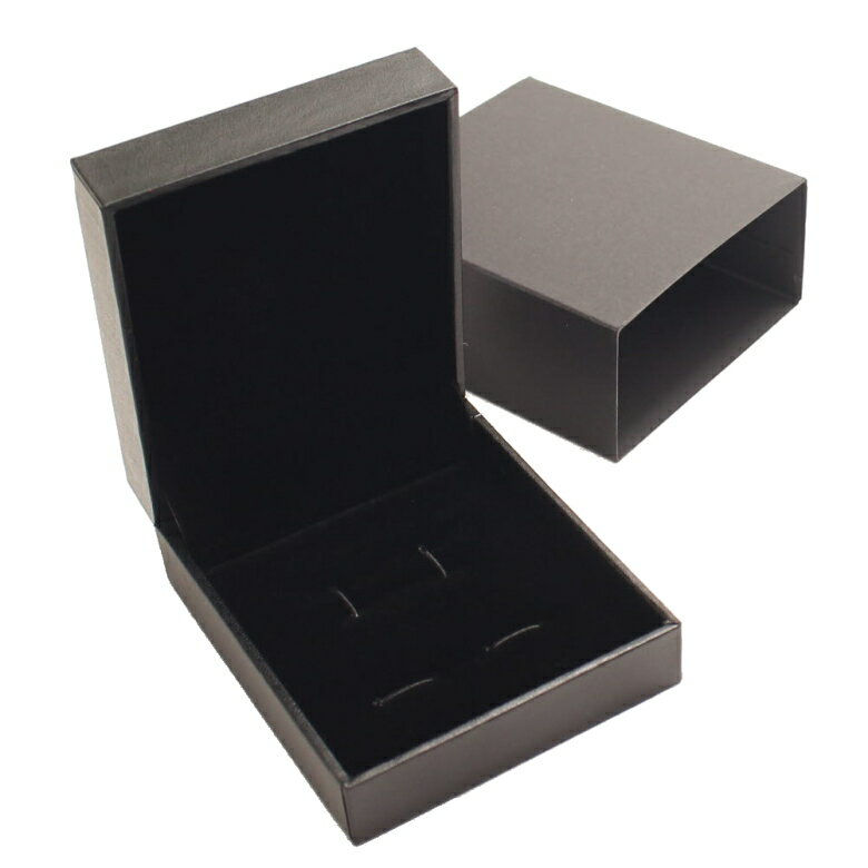 収納ボックス 黒 セット用 カフスセット タイピンセット カフス カフスボタン タイピン ネクタイピン カフリンクス タイバー 保管用 収納 ケース ボックス ...