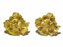 花 ピアス ★ メール便送料無料 ★『 マットフラワー ゴールド 』 KAZA カザ アクセサリー 個性的 ジュエリー かわいい 誕生日 プレゼント 女性 雑貨...