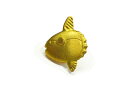 『 マンボウ ピンブローチ』(素材:真鍮)★ メール便送料無料 ★ 林檎屋 魚 フィッシュ 水族館 ユニーク かわいい 可愛い アクセサリー シルバー ジュエリー チャーム 誕生日 プレゼント 女性 お祝い モチーフ レディース バースデー 人気