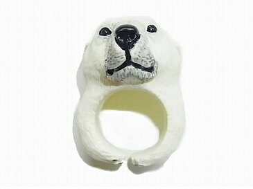 動物 リング 白熊 CLING クリング 『 シロクマ 』 RELAX リラックス アクセサリー ジュエリー グッズ 文房具 個性的 指輪 くま 熊 チャーム メンズ カワイイ おもしろ アニマル レディース 星 猫 ネコ モチーフ 誕生日 プレゼント 女性 雑貨 お祝い 春物 クマ 北極 ブローチ