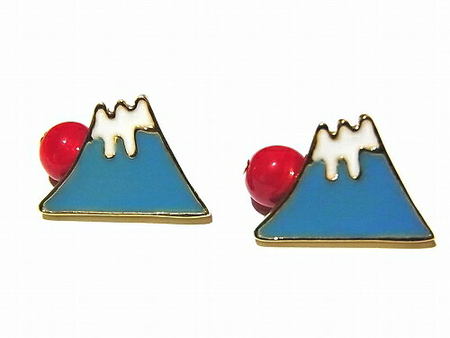 ルチカ ピアス 『 フジヤマ 』★ メール便送料無料 ★ Luccica アクセサリー 富士山 アウトドア 登山 アクティビティ ジュエリー プレゼント 個性的 かわいい カジュアル 可愛い スタッド ユニーク アウトドア おもしろ 面白い 可愛い 珍しい 変わった 日本一 レディース