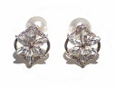 ルチカ ピアス ★ メール便送料無料 ★『 ガラスのお花 』 Luccica 個性的 フラワー 可愛い チャーム グッズ モチーフ パール メルヘン お祝い バースデー キラキラ フェミニン 人気 ドレス 記念日 上品 アクセサリー ジュエリー かわいい レディース プレゼント 雑貨