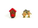 ルチカ ピアス ★ メール便送料無料 ★『 ヘンゼルとグレーテル (レッド)』 Luccica アクセサリー おとぎ話 アンデルセン 家 ハウス ジュエリー j...