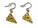 『 おいしいチーズ ピアス 』【 thuthu appetizing accessories / nupi 】★ メール便送料無料 ★ ハンドメイド アクセサリ...